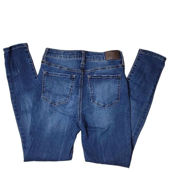 Aeropostale The Norma Jean Distressed Skinny Leg Denim Jeans Size 2 - Picture 4 of 16